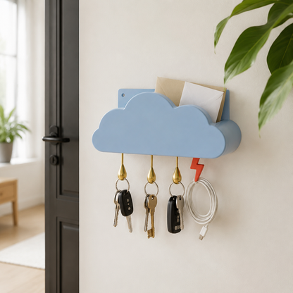 Cloud Spill Key Hook