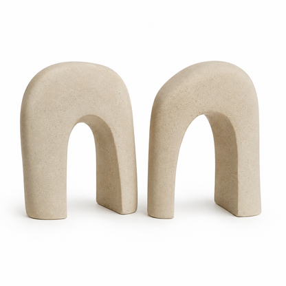 Eccentric Arch Bookends