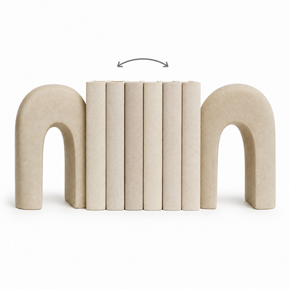 Eccentric Arch Bookends