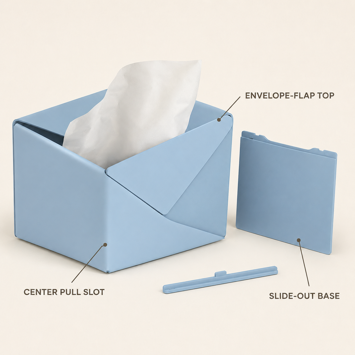 EnvelopeFold Tissue Cover