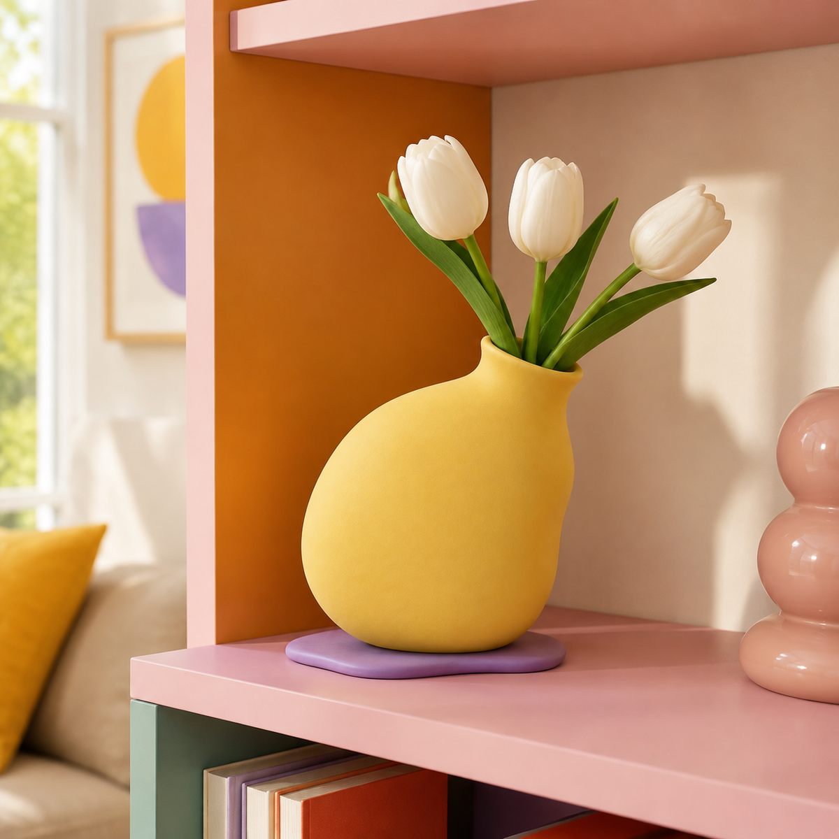 Oops! Leaning Vase